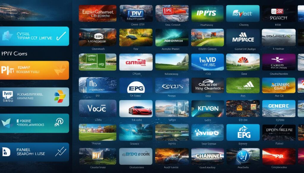 IPTV content quality and user interface features