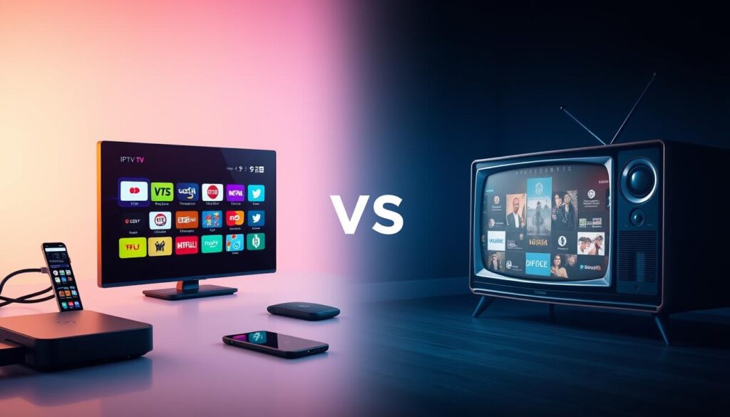 IPTV vs traditional TV